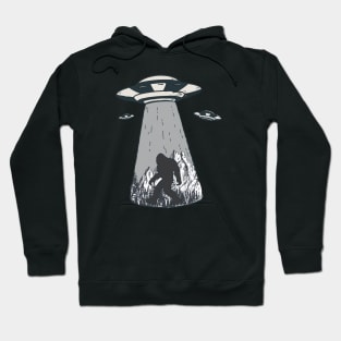 Big Foot Ufo Gift Hoodie